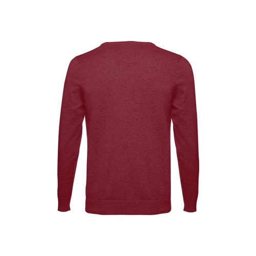 THC MILAN. Pullover com decote em" V" para homem em algodão e poliamida
