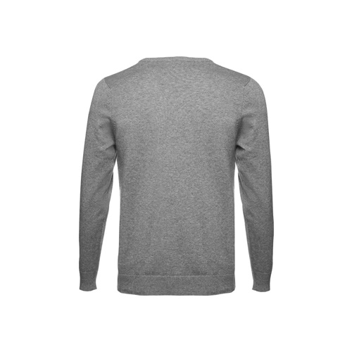 THC MILAN. Pullover com decote em" V" para homem em algodão e poliamida