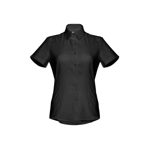 THC LONDON WOMEN. Camisa oxford de manga curta para senhora