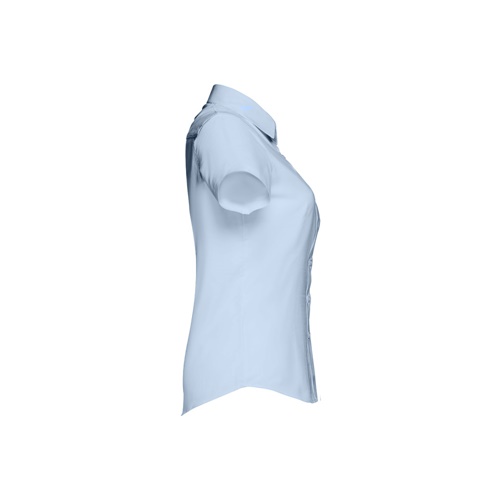 THC LONDON WOMEN. Camisa oxford de manga curta para senhora