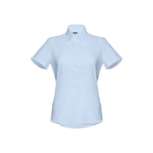 THC LONDON WOMEN. Camisa oxford de manga curta para senhora