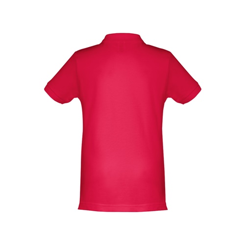 THC ADAM KIDS. Polo para criança (unissexo) de manga curta em algodão