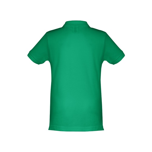 THC ADAM KIDS. Polo para criança (unissexo) de manga curta em algodão