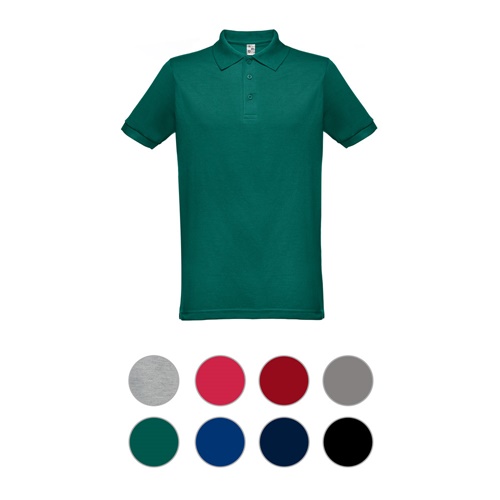 THC BERLIN. Polo de manga curta para homem