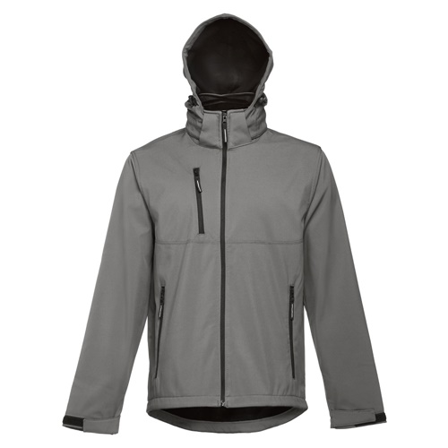 THC ZAGREB. Casaco softshell para homem em poliéster e elastano
