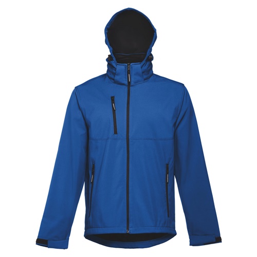 THC ZAGREB. Casaco softshell para homem em poliéster e elastano