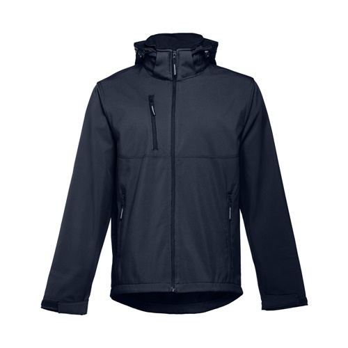 THC ZAGREB. Casaco softshell para homem em poliéster e elastano