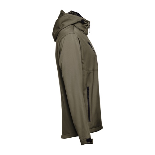 THC ZAGREB. Casaco softshell para homem em poliéster e elastano