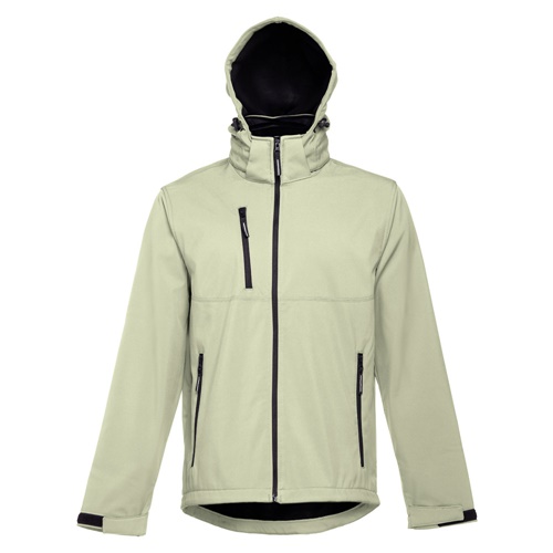 THC ZAGREB. Casaco softshell para homem em poliéster e elastano
