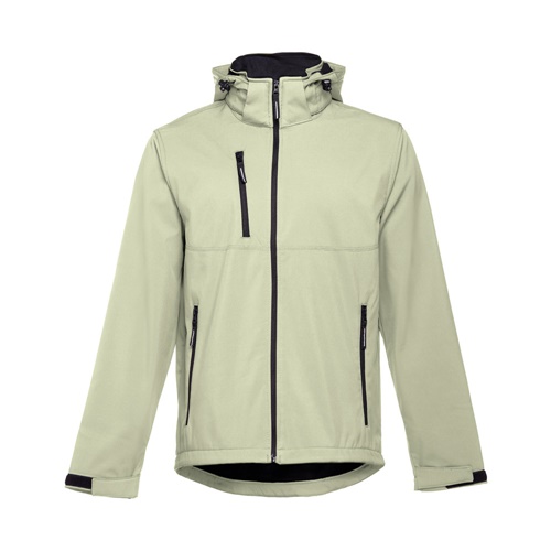 THC ZAGREB. Casaco softshell para homem em poliéster e elastano