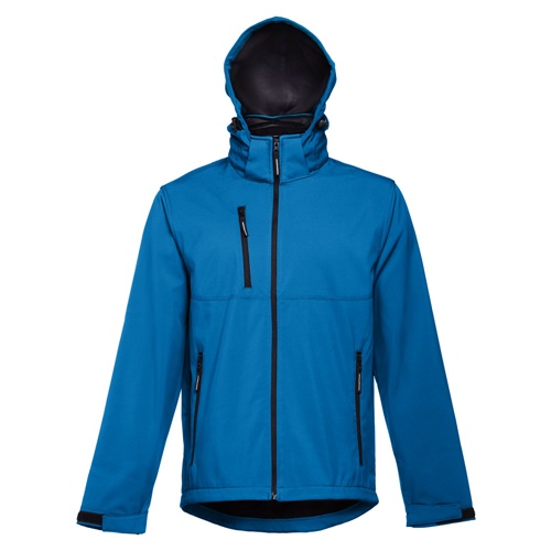 THC ZAGREB. Casaco softshell para homem em poliéster e elastano