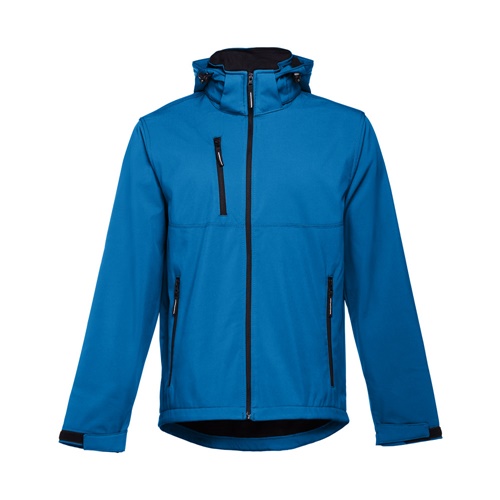 THC ZAGREB. Casaco softshell para homem em poliéster e elastano