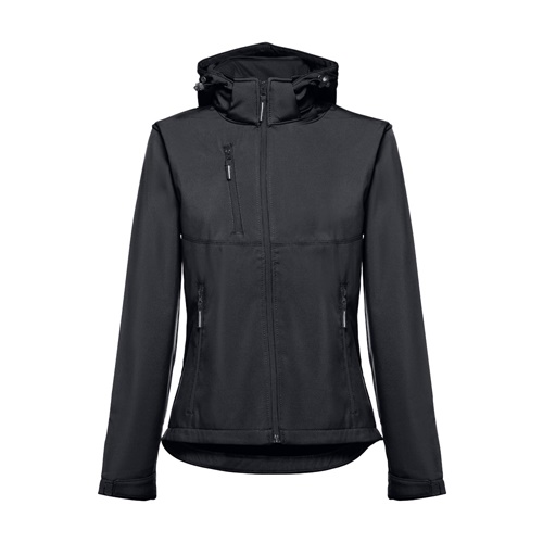 THC ZAGREB WOMEN. Casaco softshell cintado para senhora