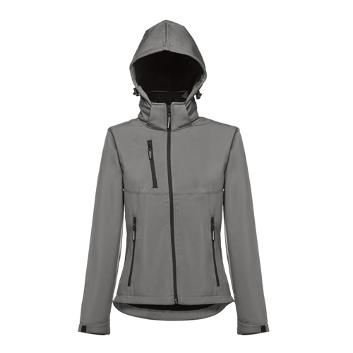 THC ZAGREB WOMEN. Casaco softshell cintado para senhora