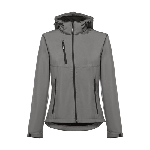 THC ZAGREB WOMEN. Casaco softshell cintado para senhora