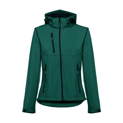 THC ZAGREB WOMEN. Casaco softshell cintado para senhora