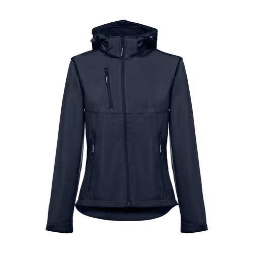 THC ZAGREB WOMEN. Casaco softshell cintado para senhora