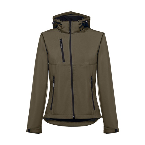 THC ZAGREB WOMEN. Casaco softshell cintado para senhora