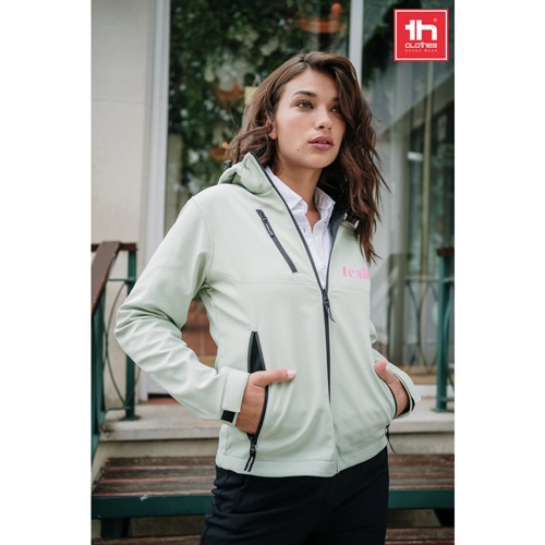 THC ZAGREB WOMEN. Casaco softshell cintado para senhora