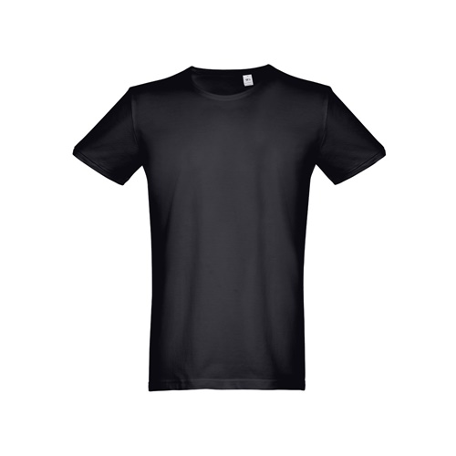 THC SAN MARINO. T-shirt de manga curta para homem em algodão penteado