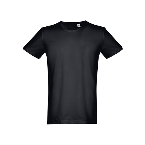 THC SAN MARINO. T-shirt de manga curta para homem em algodão penteado