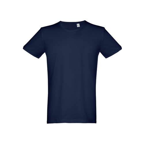THC SAN MARINO. T-shirt de manga curta para homem em algodão penteado