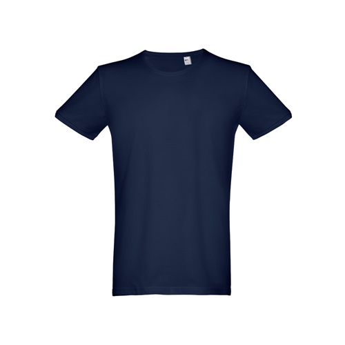 THC SAN MARINO. T-shirt de manga curta para homem em algodão penteado