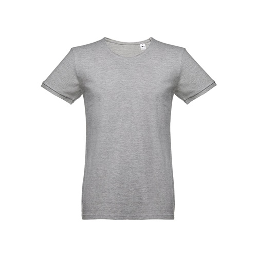 THC SAN MARINO. T-shirt de manga curta para homem em algodão penteado