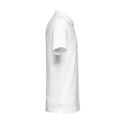THC MONACO WH. Polo de manga curta para homem em algodão cardado