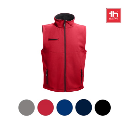 THC BAKU. Colete softshell unissexo
