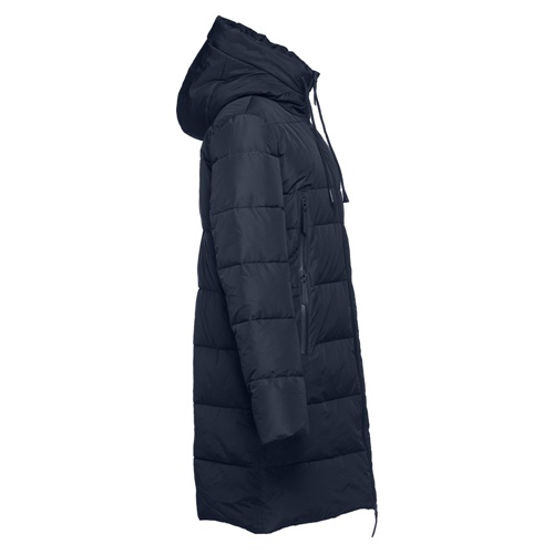THC BRUSSELS. Parka longa unissexo acolchoada
