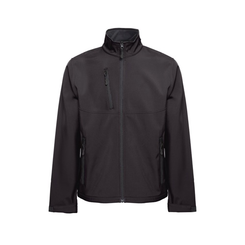 THC EANES. Casaco softshell (unissexo) em poliéster e elastano
