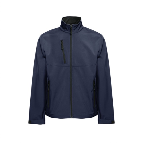 THC EANES. Casaco softshell (unissexo) em poliéster e elastano