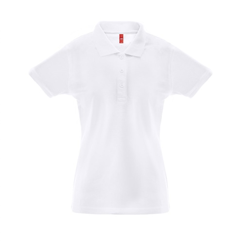THC BERLIN WOMEN WH. Polo de manga curta para mulher