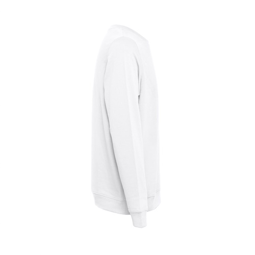 THC COLOMBO WH. Sweatshirt (unissexo) em felpa italiana sem carda. Cor branca