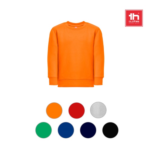 THC DELTA KIDS. Sweatshirt para criança em algodão e poliéster reciclado