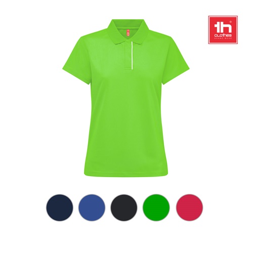 THC DYNAMIC WOMEN. Polo técnico para mulher