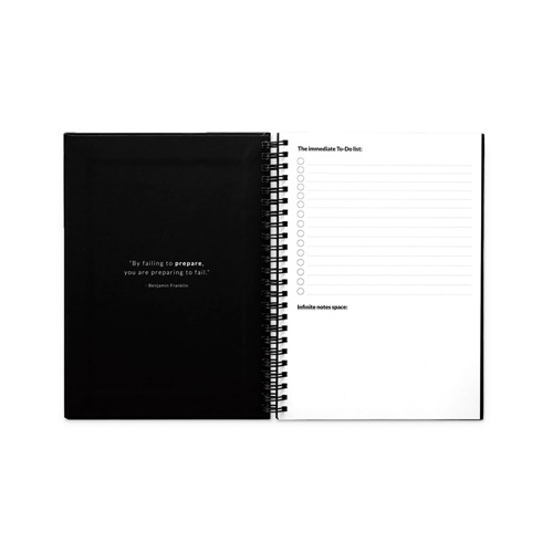 STARTER KIT INFINITE PLANNER A5. Kit composto um "Infinite Diary", kit de limpeza, marcador e suporte de marcador