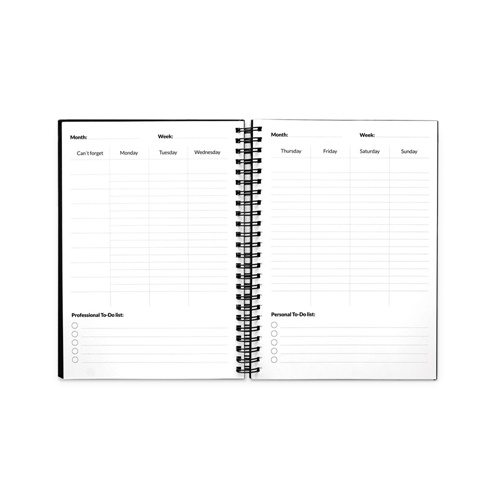 STARTER KIT INFINITE PLANNER A5. Kit composto um "Infinite Diary", kit de limpeza, marcador e suporte de marcador