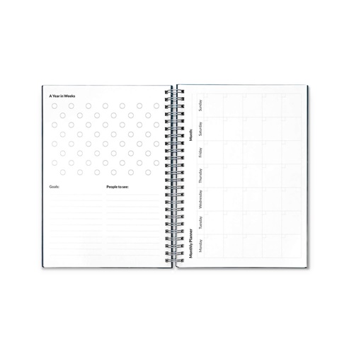 STARTER KIT INFINITE PLANNER A5. Kit composto um "Infinite Diary", kit de limpeza, marcador e suporte de marcador
