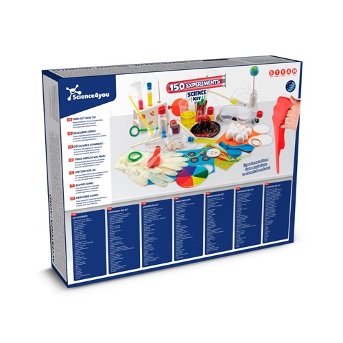 6 in 1 Super Science Kit I. Kit didático para crianças