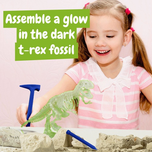 Fossil Excavation Kit I. Jogo didático para crianças