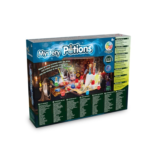Mystery Potions Kit I. Kit didático para crianças