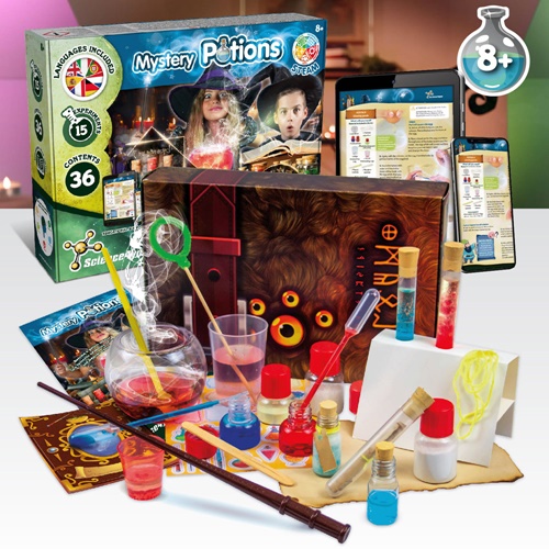 Mystery Potions Kit I. Kit didático para crianças