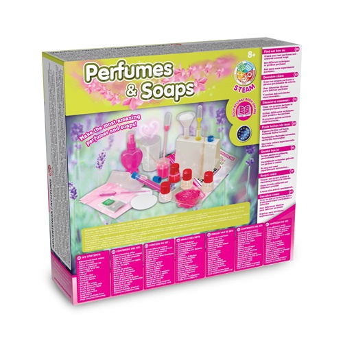 Perfume & Soap Factory Kit I. Jogo didático para crianças