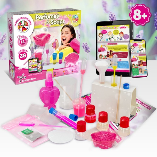 Perfume & Soap Factory Kit I. Jogo didático para crianças