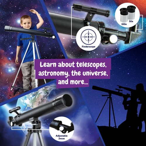 TELESCOPE. Brinquedo didático para as crianças