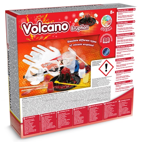VOLCANIC ERUPTION GAME. Jogo didático para crianças