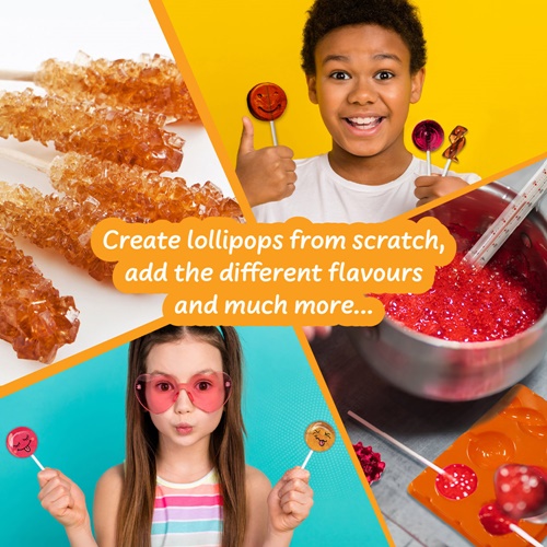 LOLLIPOP FACTORY. Fábrica de "Chupas-chupas" ideal para crianças
