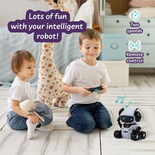 ROMI INTELLIGENT ROBOT. Brinquedo didático para crianças